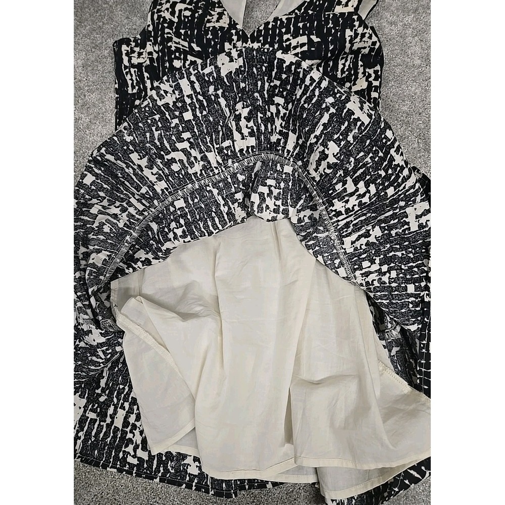 Evereve Giana Shift Sleeveless Dress‎ Lined Black Beige Women's Size XS - Picture 7 of 11